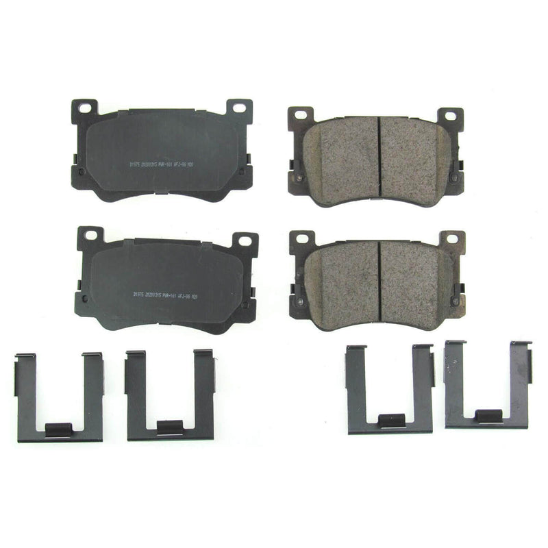 Power Stop 17-1975 - Z17 Evolution Plus Premium Ceramic Front Brake Pads vehicle fitment brake part