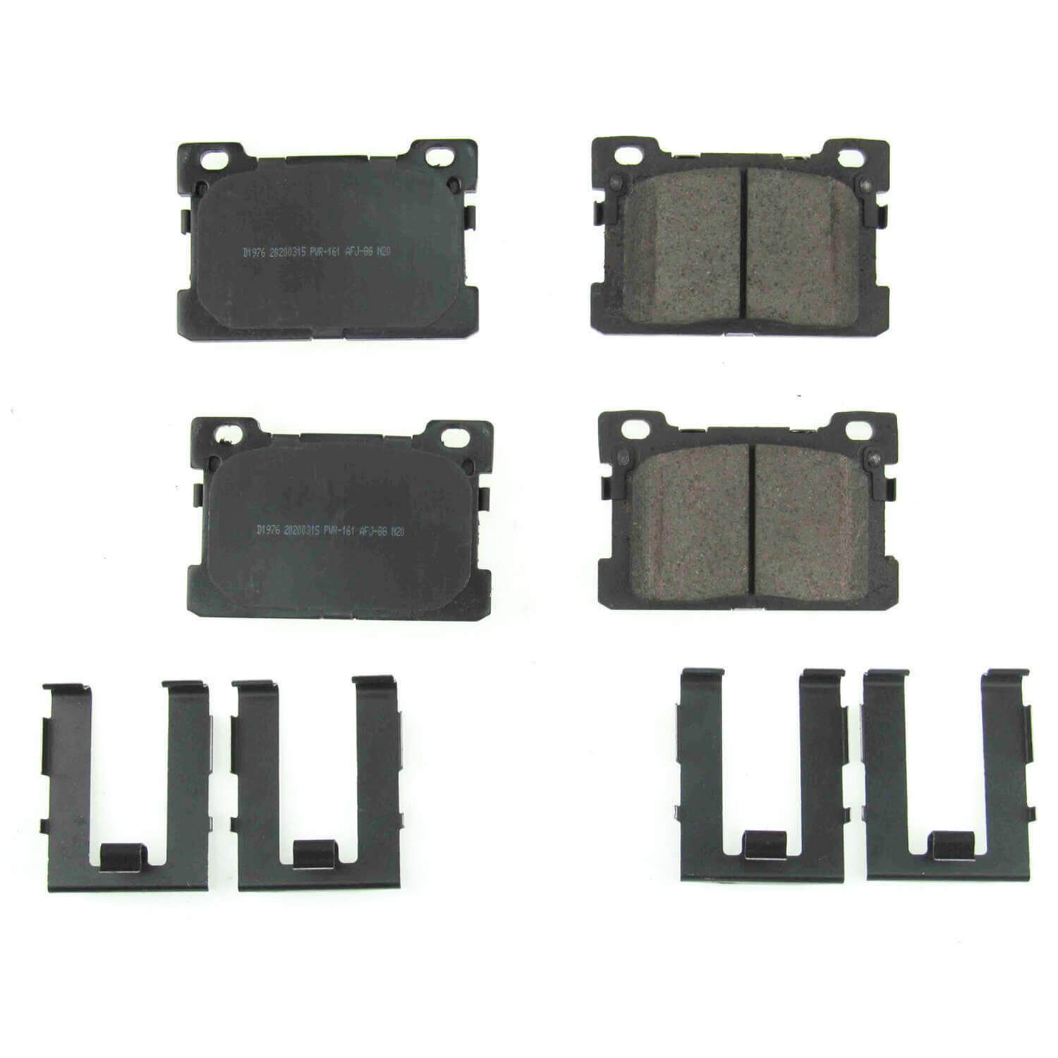Power Stop 17-1976 - Z17 Evolution Plus Premium Ceramic Rear Brake Pads vehicle fitment brake part