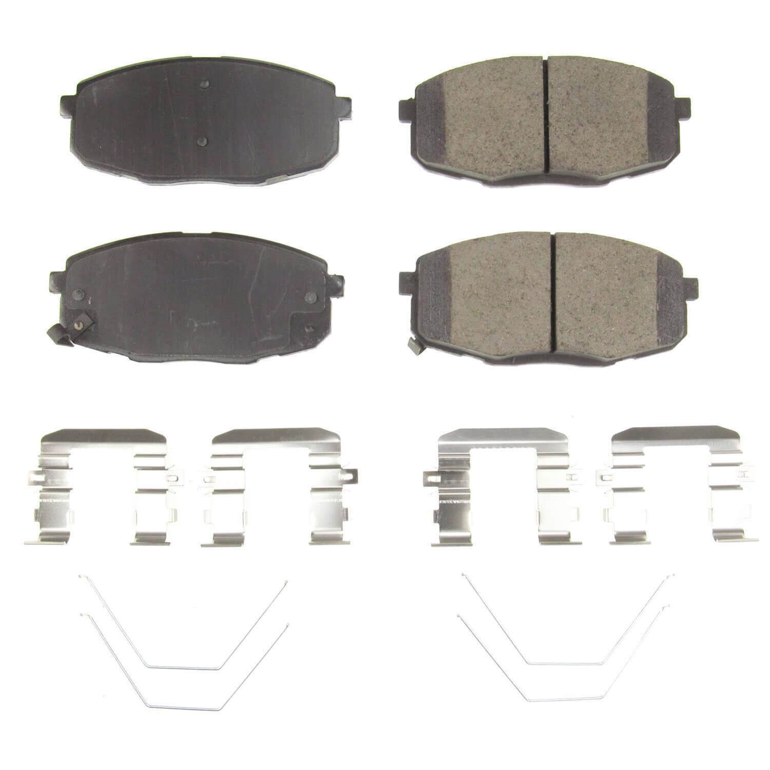 Power Stop 17-2035 - Z17 Evolution Plus Premium Ceramic Front Brake Pads vehicle fitment brake part