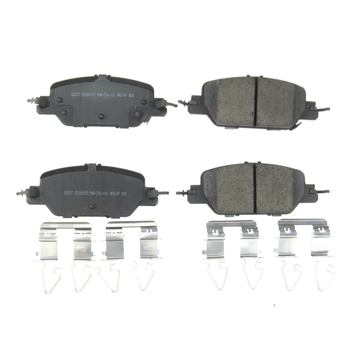 Power Stop 17-2037 - Z17 Evolution Plus Premium Ceramic Rear Brake Pads vehicle fitment brake part
