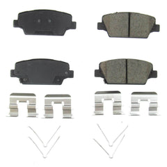 Power Stop 17-2050 - Z17 Evolution Plus Premium Ceramic Rear Brake Pads vehicle fitment brake part