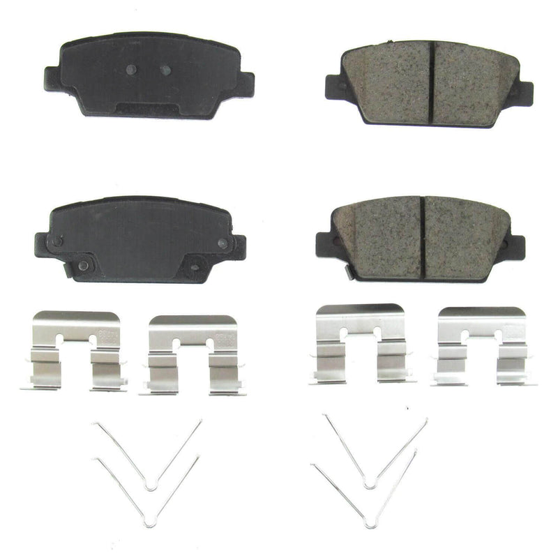 Power Stop 17-2050 - Z17 Evolution Plus Premium Ceramic Rear Brake Pads vehicle fitment brake part