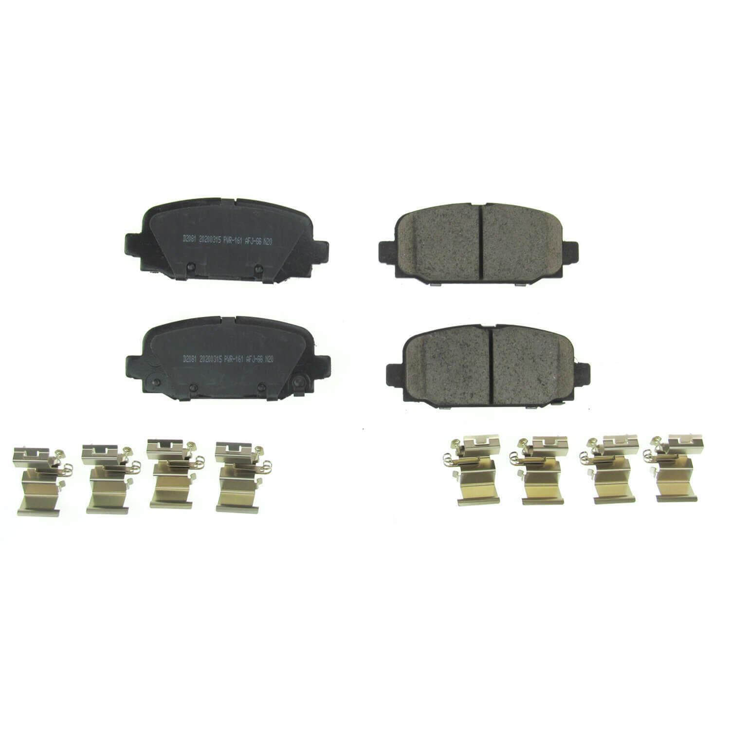 Power Stop 17-2081 - Z17 Evolution Plus Premium Ceramic Rear Brake Pads vehicle fitment brake part