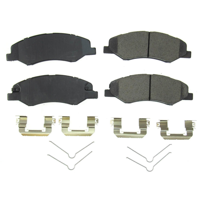 Power Stop 17-2089 - Z17 Evolution Plus Premium Ceramic Front Brake Pads vehicle fitment brake part