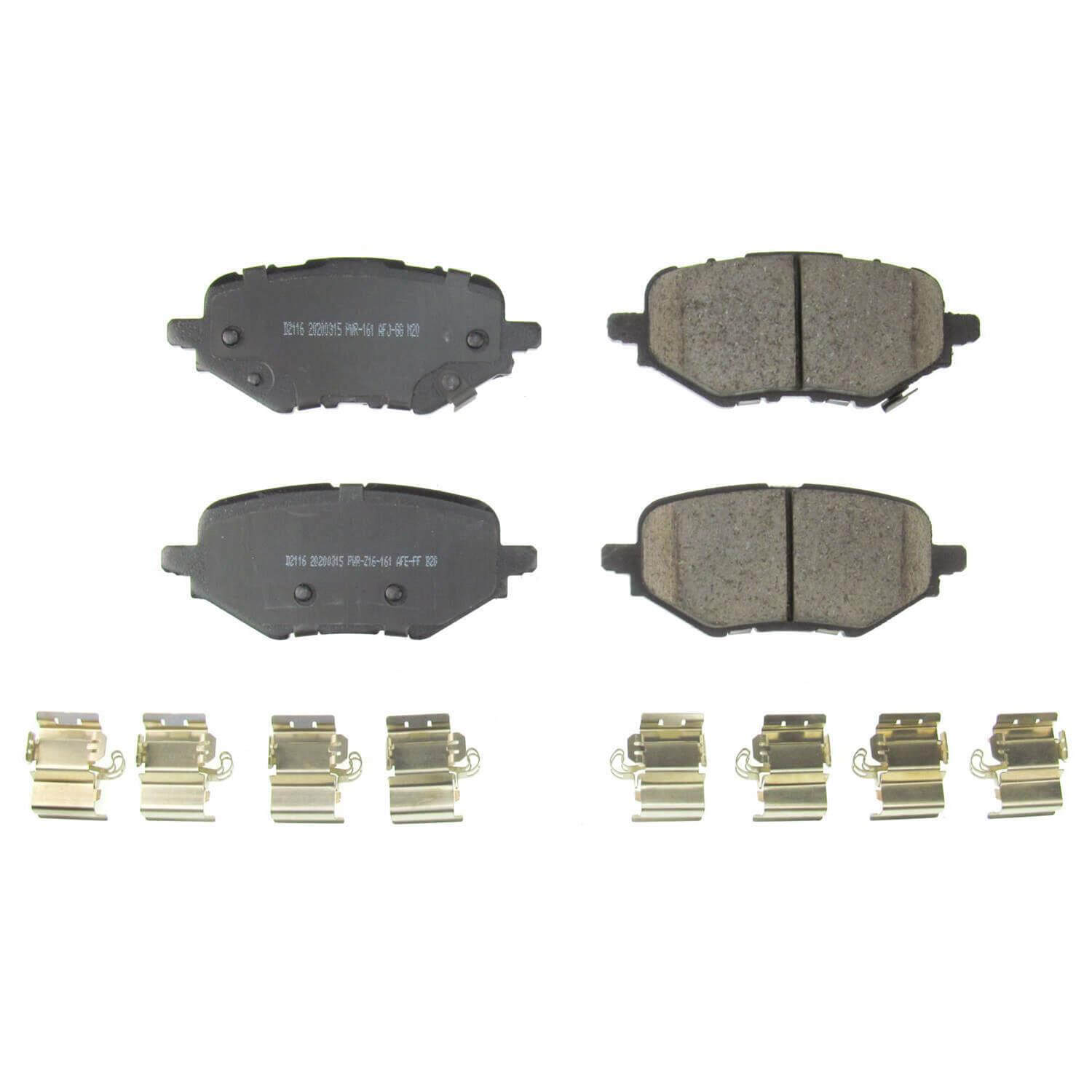 Power Stop 17-2116 - Z17 Evolution Plus Premium Ceramic Rear Brake Pads vehicle fitment brake part