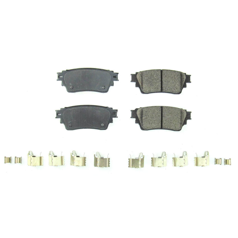 Power Stop 17-2135 - Z17 Evolution Plus Premium Ceramic Rear Brake Pads vehicle fitment brake part