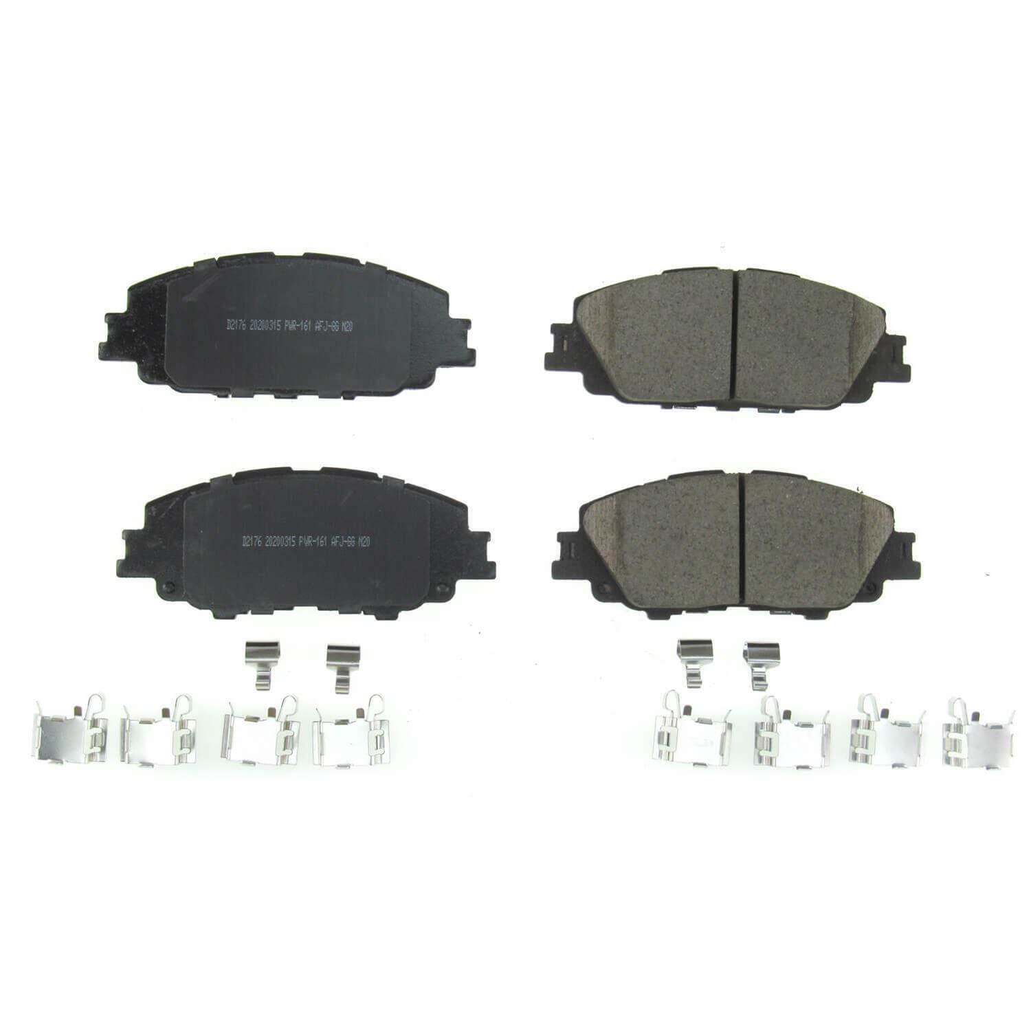 Power Stop 17-2176 - Z17 Evolution Plus Premium Ceramic Front Brake Pads vehicle fitment brake part