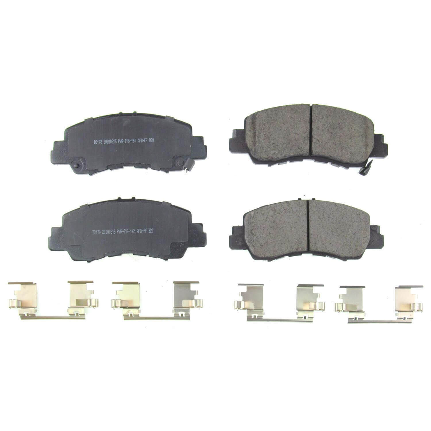 Power Stop 17-2178 - Z17 Evolution Plus Premium Ceramic Front Brake Pads vehicle fitment brake part