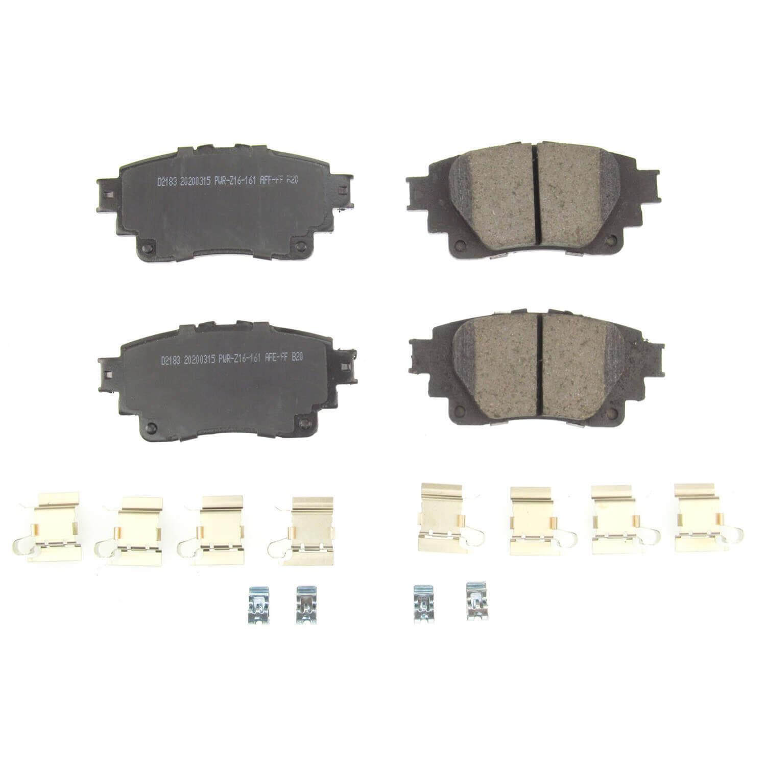 Power Stop 17-2183 - Z17 Evolution Plus Premium Ceramic Rear Brake Pads vehicle fitment brake part