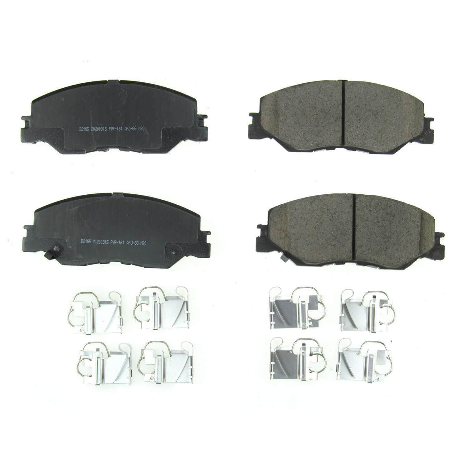 Power Stop 17-2185 - Z17 Evolution Plus Premium Ceramic Front Brake Pads vehicle fitment brake part