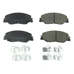 Power Stop 17-2185 - Z17 Evolution Plus Premium Ceramic Front Brake Pads vehicle fitment brake part