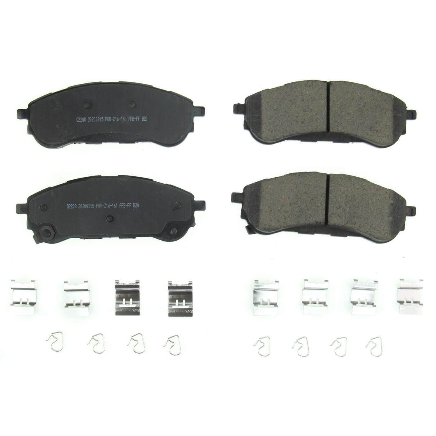 Power Stop 17-2208 - Z17 Evolution Plus Premium Ceramic Rear Brake Pads vehicle fitment brake part