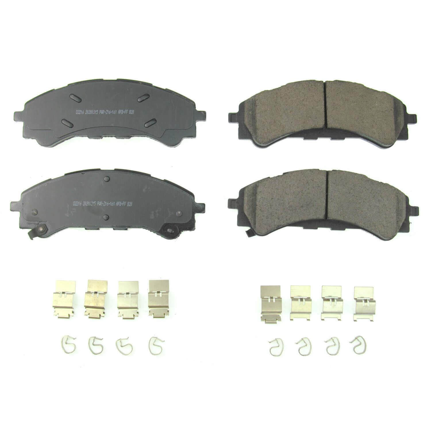 Power Stop 17-2216 - Z17 Evolution Plus Premium Ceramic Front Brake Pads vehicle fitment brake part