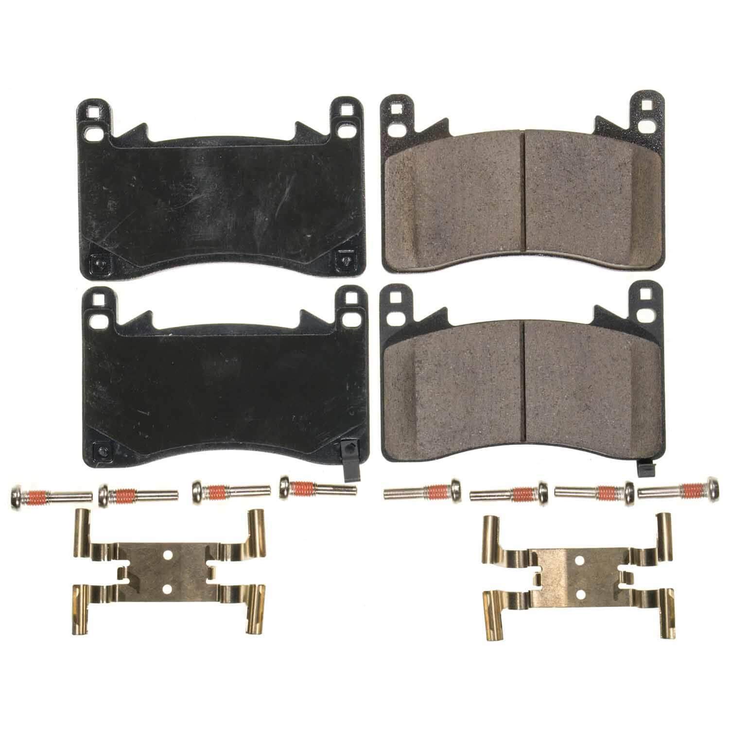 Power Stop 17-2418 - Z17 Evolution Plus Ceramic Front Brake Pads vehicle fitment brake part
