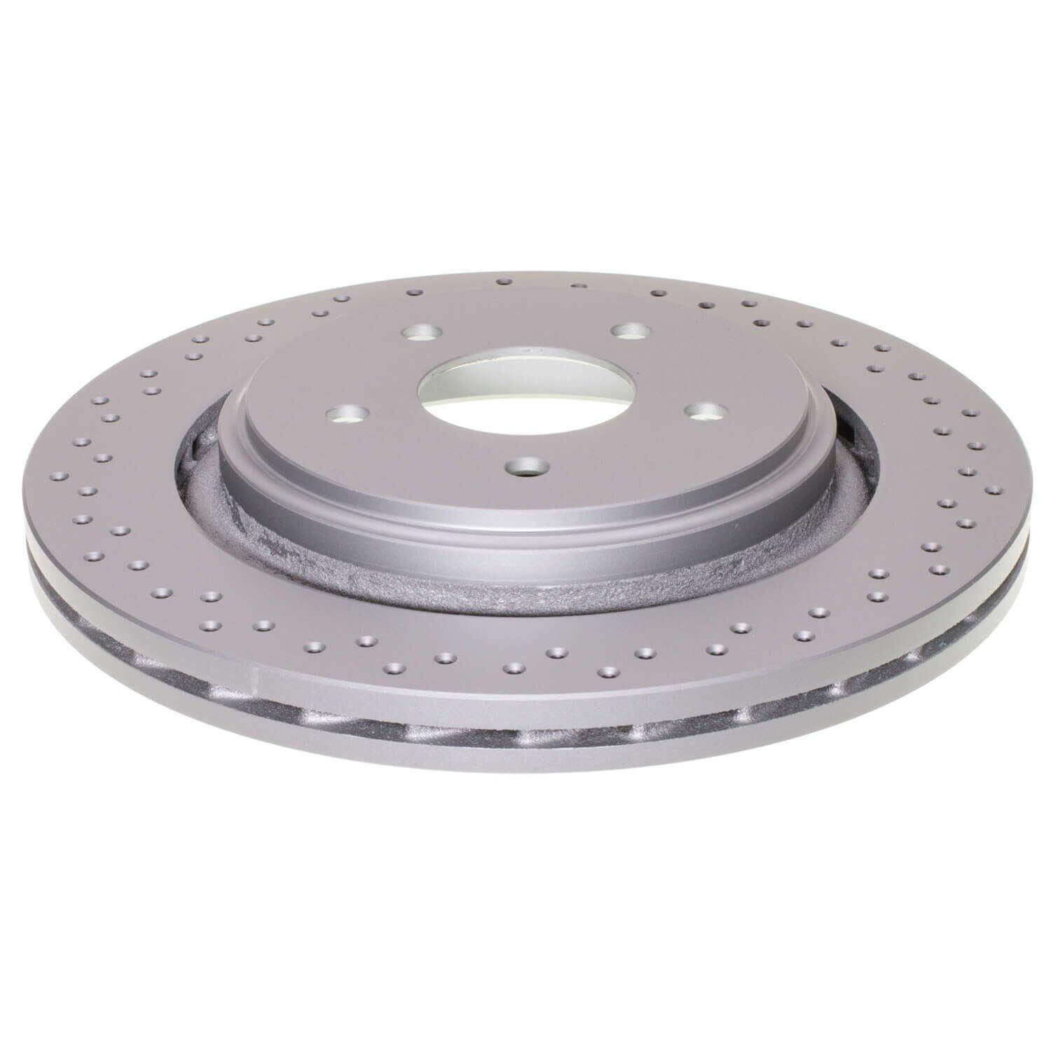 Power Stop AR82115EVC Evolution Geomet Coated Vented 1-Piece Plain Rear Brake Rotors for 2006-2009 Cadillac Xlr V product image
