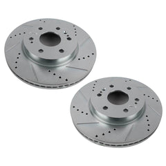 Power Stop AR84103XPR Evolution Performance Vented 1-Piece Drilled And Slotted Front Brake Rotor for 2021-2022 Cadillac Escalade Luxury, Premium Luxury, Premium Luxury Platinum, Sport, Sport product image