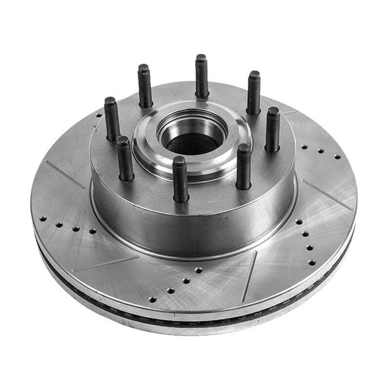 Power Stop AR85169XR Evolution Vented Drilled And Slotted Front Passenger Side Brake Rotor for Vehicle-Specific Fitment product image
