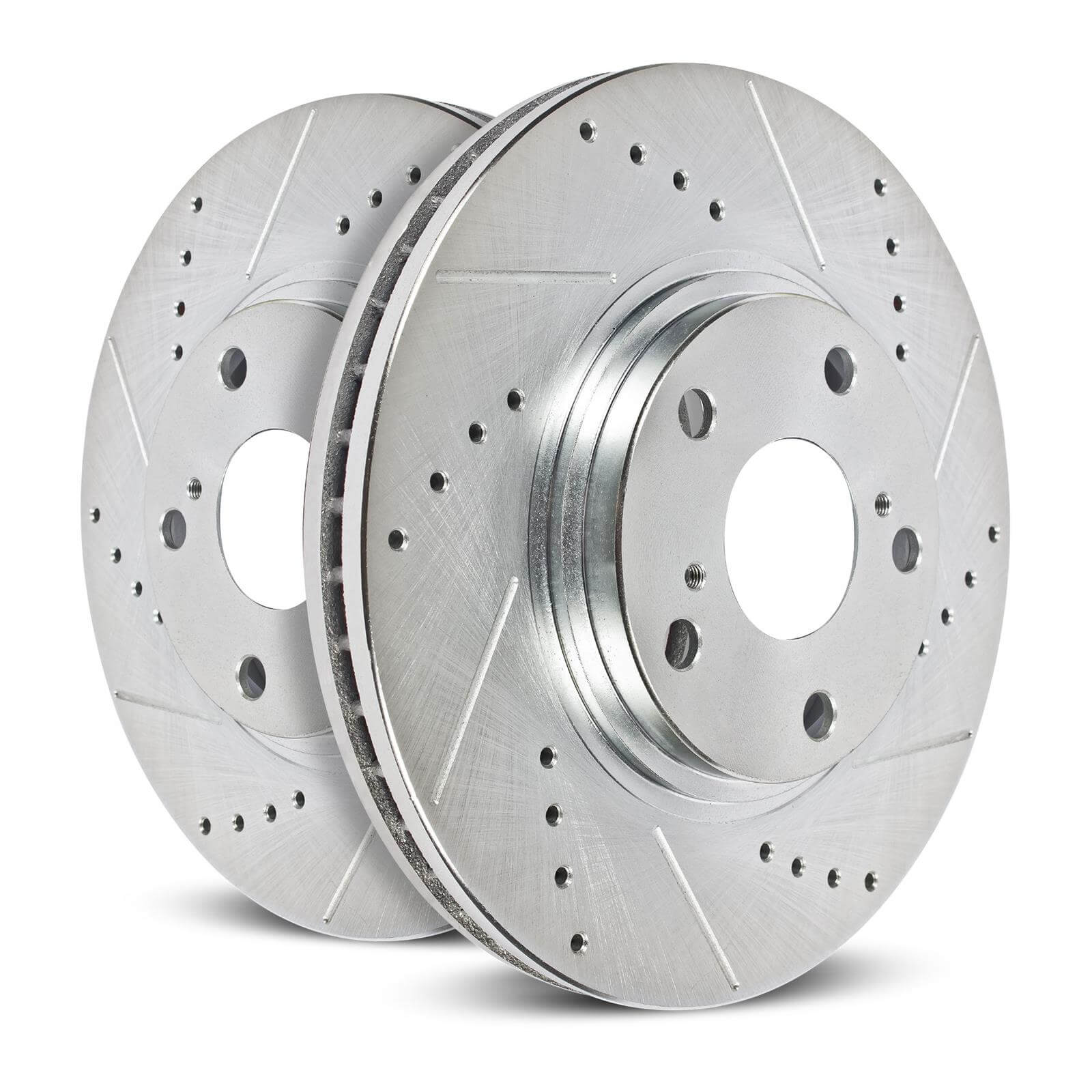 Power Stop AR85188XL Evolution Vented Drilled And Slotted Front Driver Side Brake Rotor for Vehicle-Specific Fitment product image
