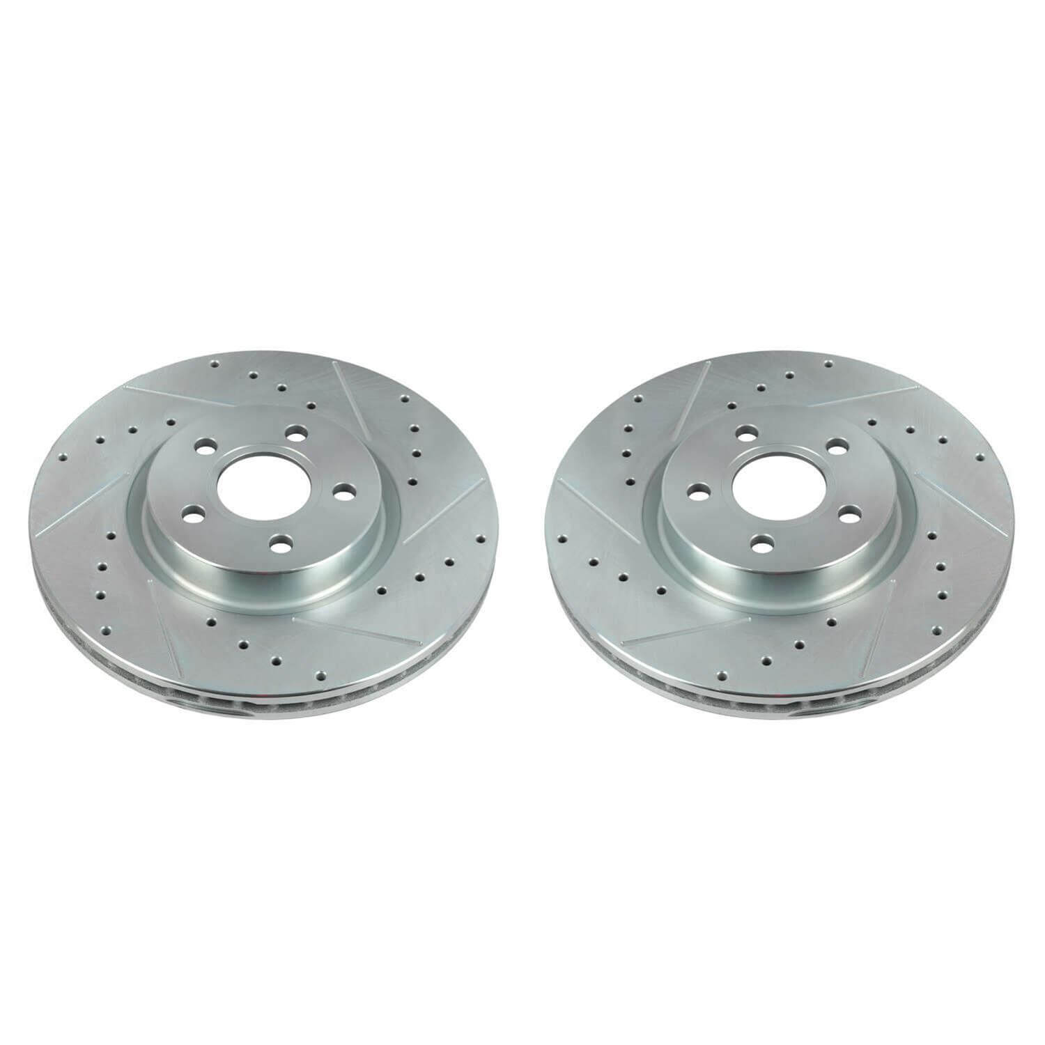 Power Stop AR85196XPR Evolution Performance Vented 1-Piece Drilled And Slotted Front Brake Rotor for 2018-2023 Ford Transit Connect Titanium, XL, XLT product image