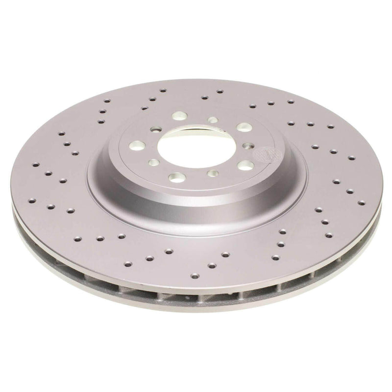 Power Stop EBR1483EVC Evolution Geomet Coated Vented 1-Piece Plain Front Driver Side Brake Rotors for 2016-2018 BMW M2 Base product image
