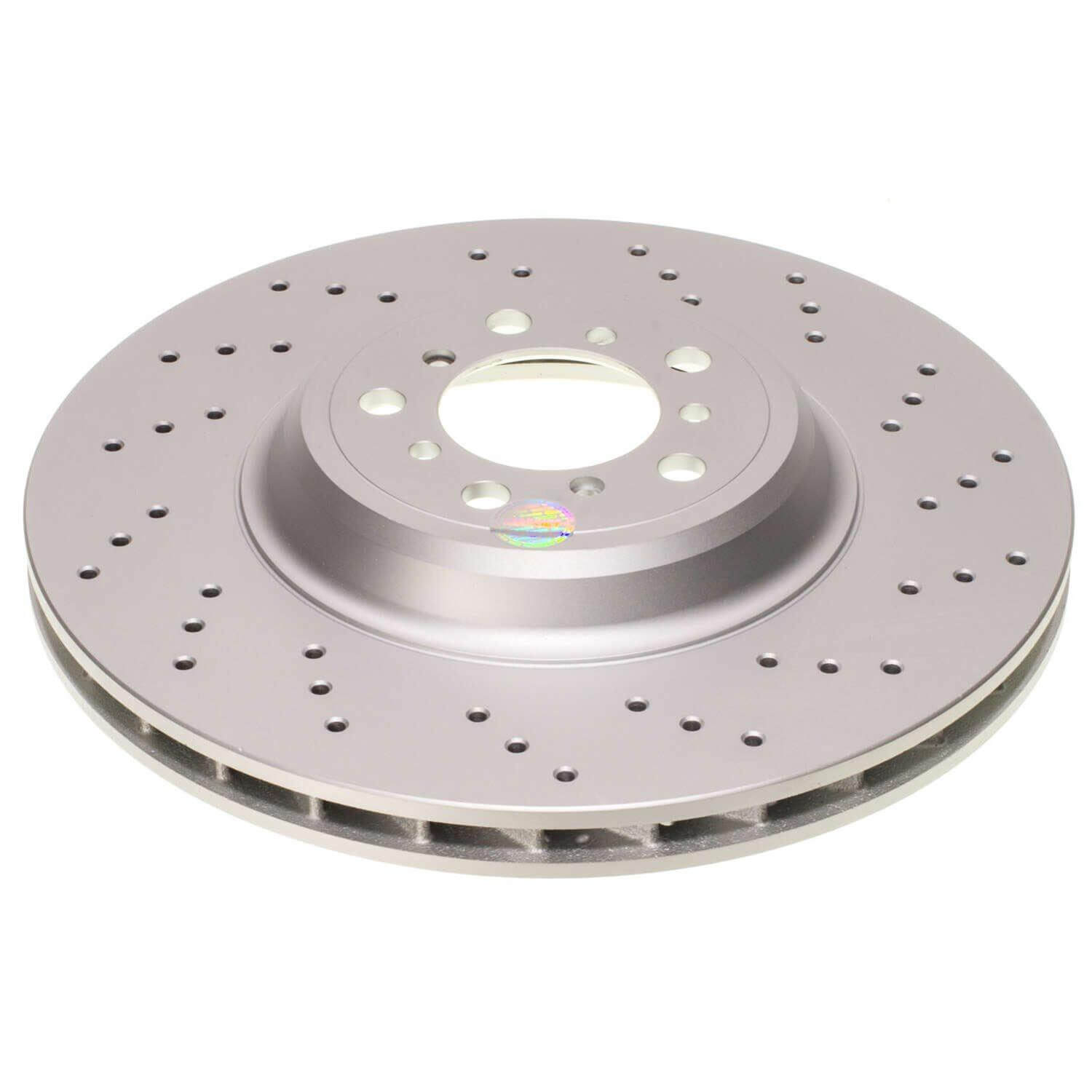 Power Stop EBR1484EVC Evolution Geomet Coated Vented 1-Piece Plain Front Passenger Side Brake Rotors for 2016-2018 BMW M2 Base product image