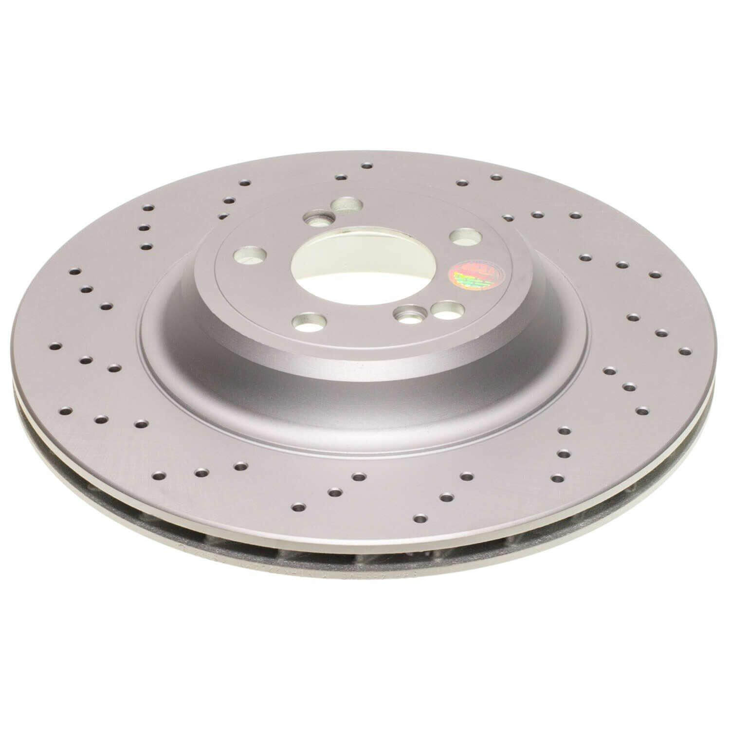 Power Stop EBR1485EVC Evolution Geomet Coated Vented 1-Piece Plain Rear Driver Side Brake Rotors for 2016-2018 BMW M2 Base product image