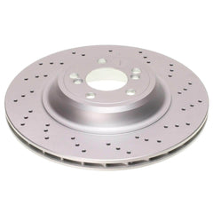 Power Stop EBR1486EVC Evolution Geomet Coated Vented 1-Piece Plain Rear Passenger Side Brake Rotors for 2016-2018 BMW M2 Base product image