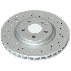 Power Stop EBR1821EVC Evolution Geomet Coated Vented 1-Piece Plain Front Brake Rotor for 2017-2019 Infiniti QX30 Sport product image