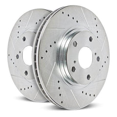 Power Stop EBR664 - Autospecialty OE Vented 1-Piece Plain Front Driver Side Brake Rotor vehicle fitment brake part