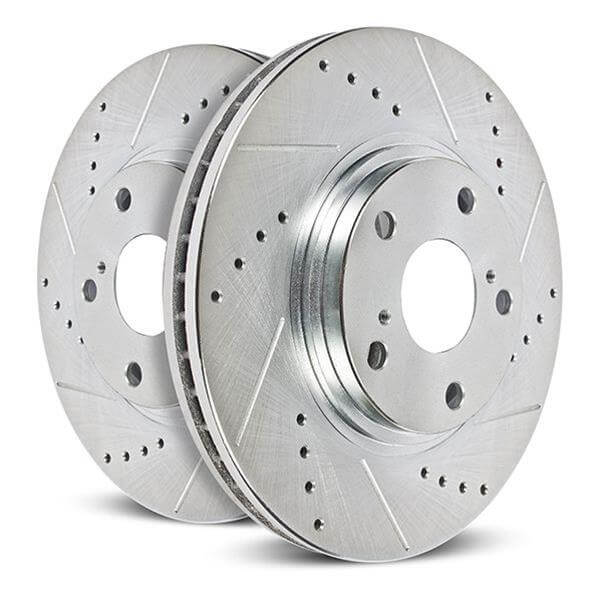 Power Stop JBR1787XPR Evolution Performance Vented 1-Piece Drilled And Slotted Front Brake Rotor for 2019-2021 Subaru Forester Limited, Sport, Touring product image