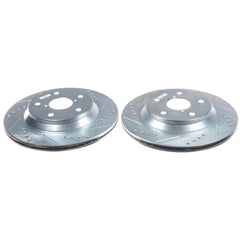 Power Stop JBR1788XPR Evolution Performance Vented 1-Piece Drilled And Slotted Rear Brake Rotor for 2019-2021 Subaru Forester Base, Limited, Premium, Sport, Touring product image