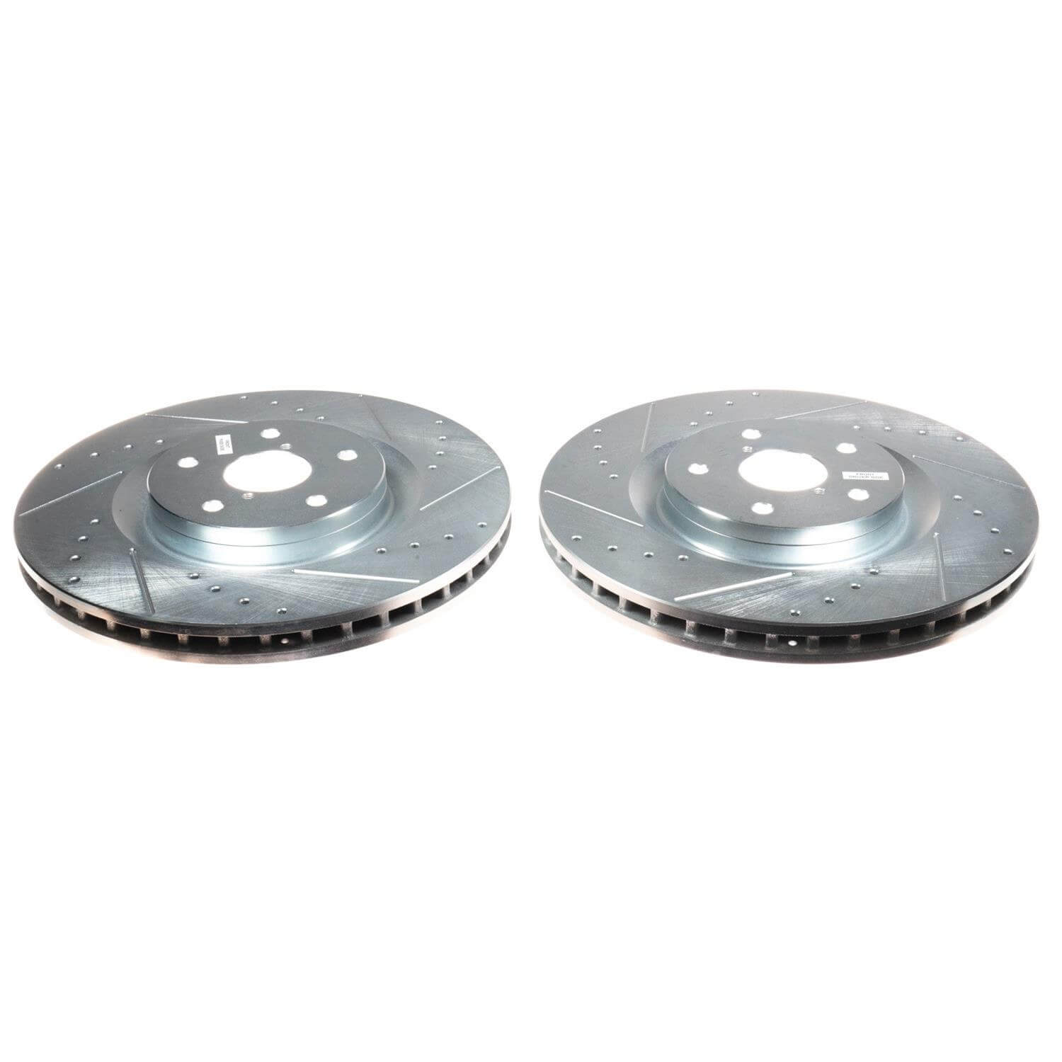 Power Stop JBR1789XPR Evolution Performance Vented 1-Piece Drilled And Slotted Front Brake Rotor for 2019-2021 Subaru Ascent Base, Limited, Premium, Touring product image