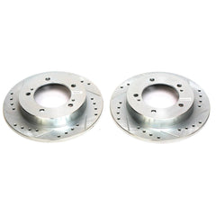 Power Stop JBR564XPR Evolution Performance Solid 1-Piece Drilled And Slotted Front Brake Rotor for 1998 Chevrolet Tracker Base, Lsi product image
