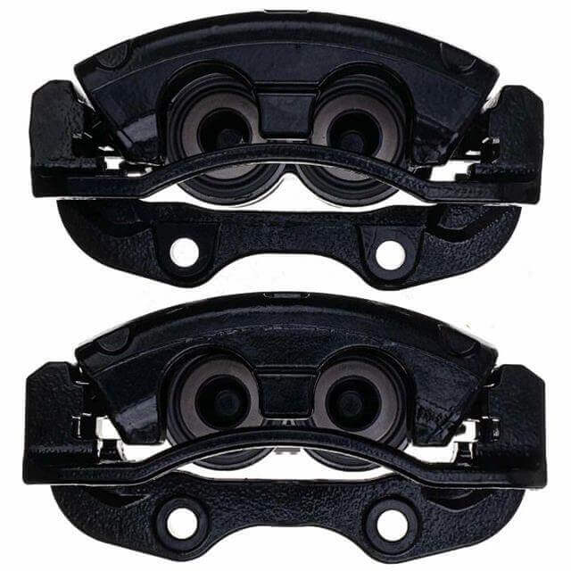 Power Stop S4764BLK Performance Rear Brake Calipers With Brackets for 2002 Cadillac Escalade product image