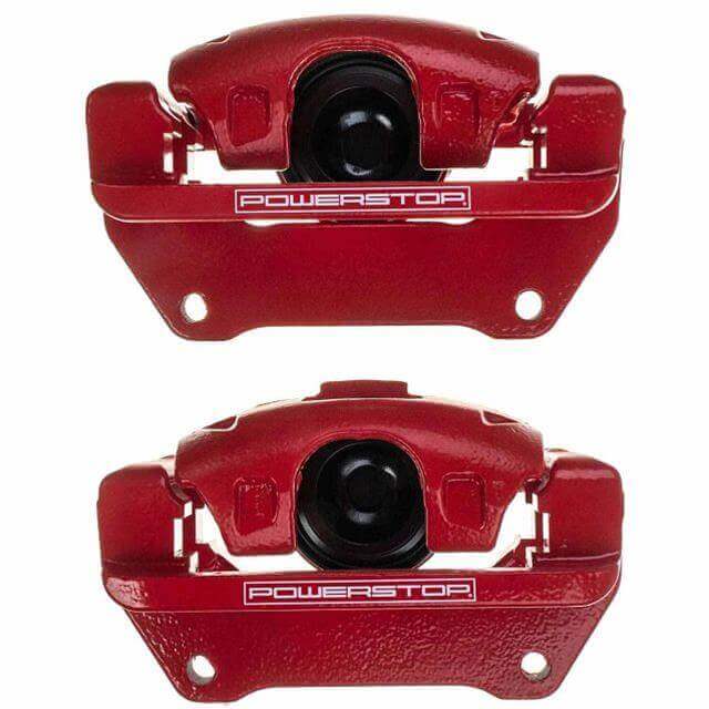 Power Stop S5044EB Performance Front Brake Calipers With Brackets for 2007-2018 Jeep Wrangler product image