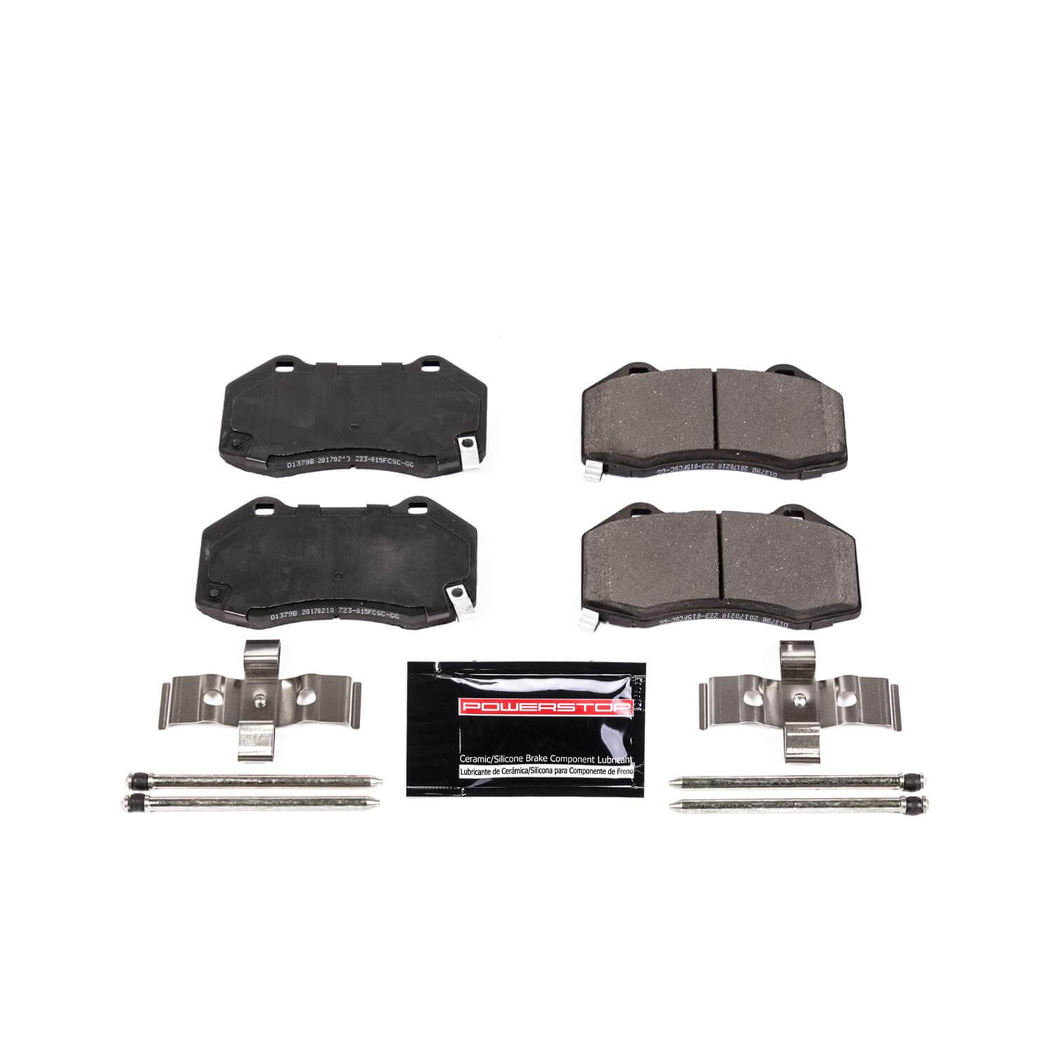 Power Stop Z23-1379B - Z23 Evolution Sport Performance Carbon-Fiber Ceramic Front Brake Pads vehicle fitment brake part