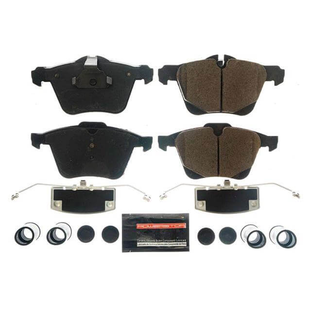 Power Stop Z23-1751 Z23 Evolution Sport Carbon Fiber Ceramic Front Break Pads for 2014 Jaguar F-Type Base, S, V8 S product image