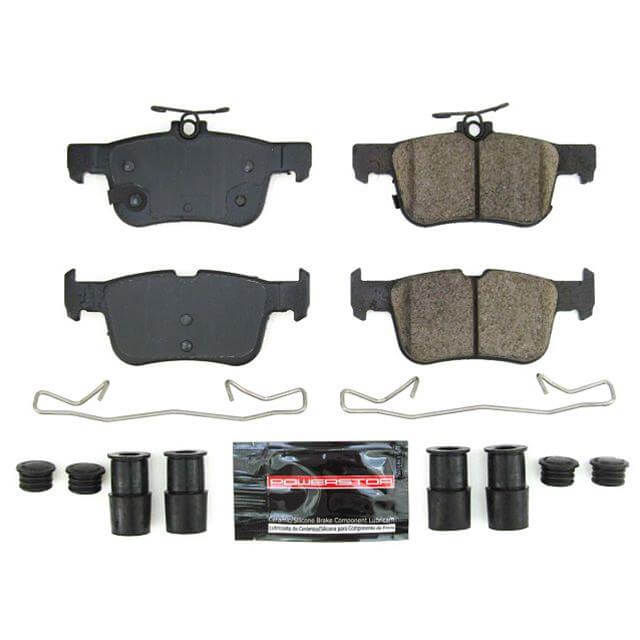 Power Stop Z23-1833A Z23 Evolution Sport Carbon Fiber Ceramic Rear Brake Pads for 2021 Ford Bronco Sport Badlands, Base, Big Bend, First Edition, Outer Banks product image