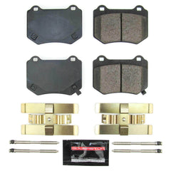 Power Stop Z23-2118 Z23 Evolution Sport Carbon Fiber Ceramic Rear Break Pads for 2018 Subaru WRX STI Base, Limited, Type Ra product image