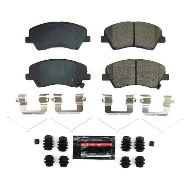 Power Stop Z23-2190 Z23 Evolution Sport Carbon Fiber Ceramic Front Brake Pads for 2018-2022 Hyundai Accent Limited, SE, SEL product image