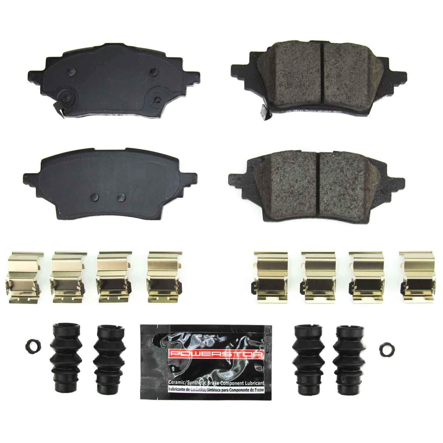Power Stop Z23-2202 - Z23 Evolution Sport Carbon-Fiber Ceramic Rear Brake Pads vehicle fitment brake part
