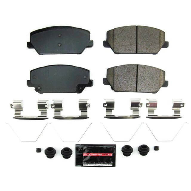Power Stop Z23-2211 Z23 Evolution Sport Carbon Fiber Ceramic Front Brake Pads for 2019-2022 Hyundai Veloster N Base product image