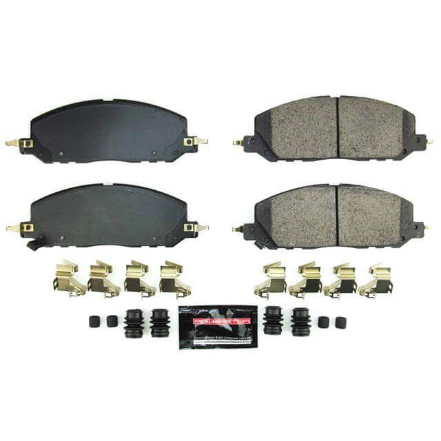 Power Stop Z23-2229 Z23 Evolution Sport Carbon Fiber Ceramic Front Brake Pads for 2020-2022 Ford Explorer Limited Hybrid, ST product image