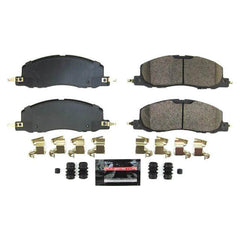 Power Stop Z23-2230 Z23 Evolution Sport Carbon Fiber Ceramic Front Brake Pads for 2020-2021 Ford Explorer Base, Limited, Platinum, XLT product image