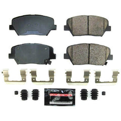 Power Stop Z23-2242 Z23 Evolution Sport Carbon Fiber Ceramic Front Brake Pads for 2019-2022 Hyundai Nexo Blue, Limited product image