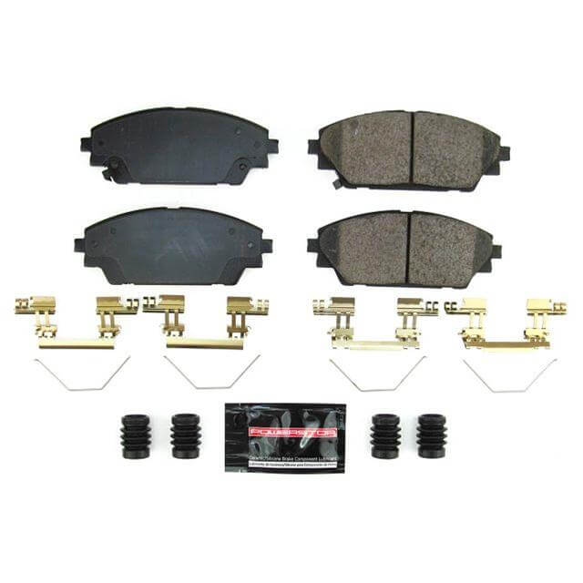 Power Stop Z23-2275 Z23 Evolution Sport Carbon Fiber Ceramic Front Brake Pads for 2020 Mazda CX-30 Base, Preferred, Premium, Select product image