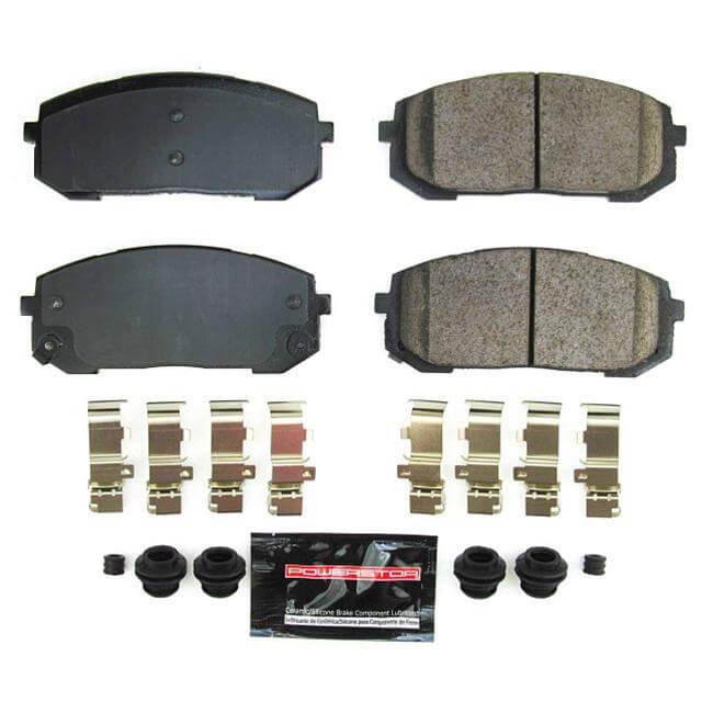 Power Stop Z23-2302 Z23 Evolution Sport Carbon Fiber Ceramic Front Brake Pads for 2021-2022 Hyundai Elantra N Line product image