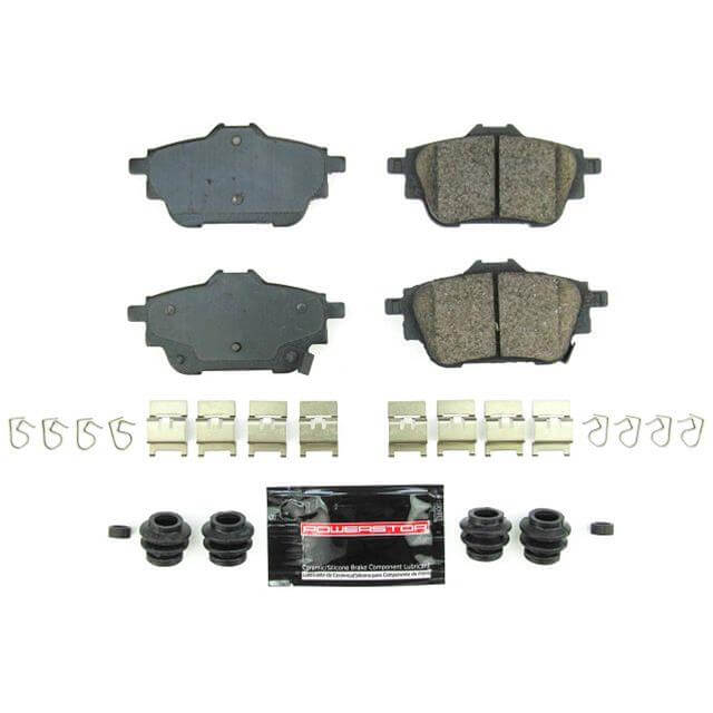 Power Stop Z23-2306 Z23 Evolution Sport Carbon Fiber Ceramic Rear Brake Pads for 2020-2022 Nissan Sentra S, SR, SV product image
