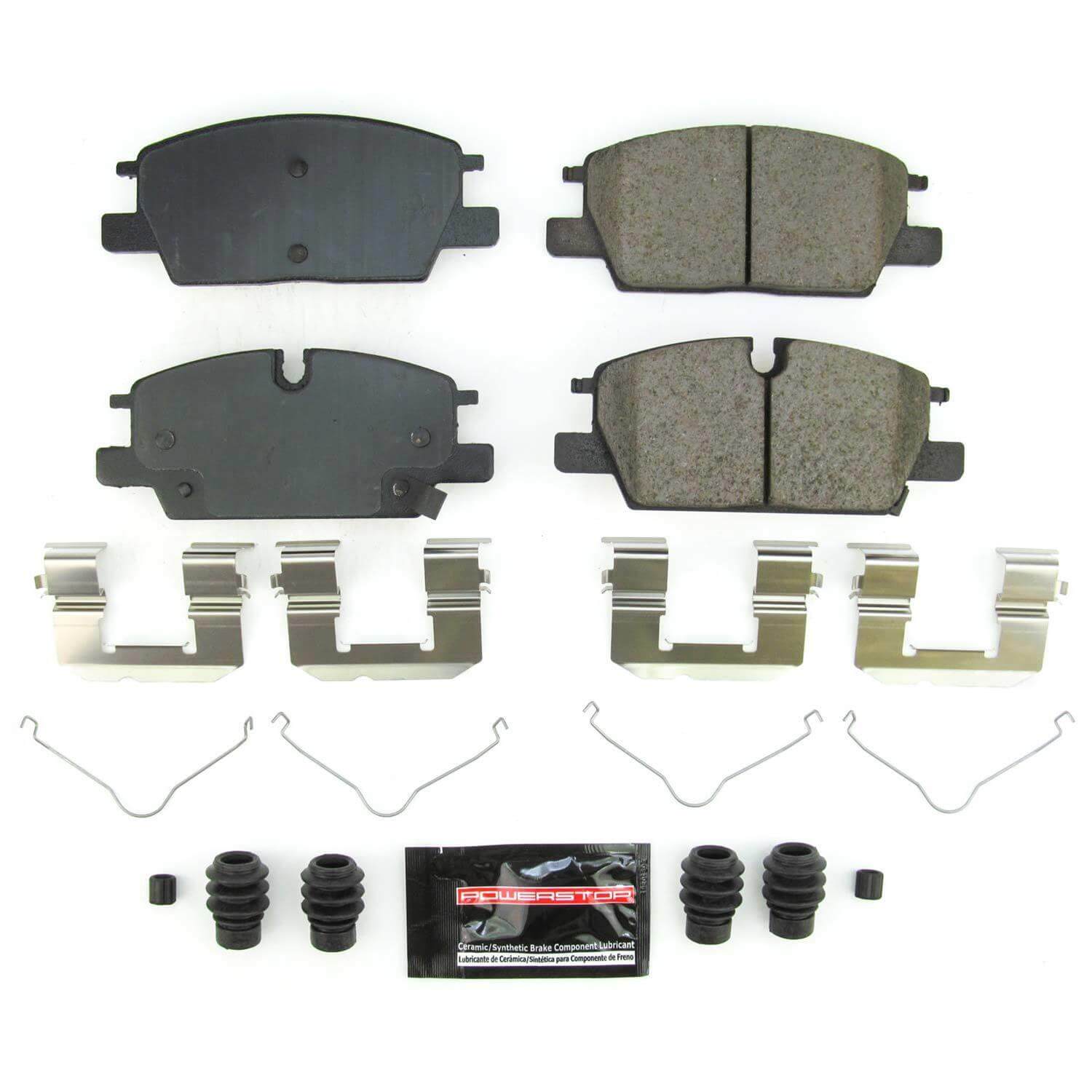 Power Stop Z23-2345 Z23 Evolution Sport Carbon Fiber Ceramic Front Brake Pads for 2020 Cadillac CT4 Luxury, Premium Luxury product image