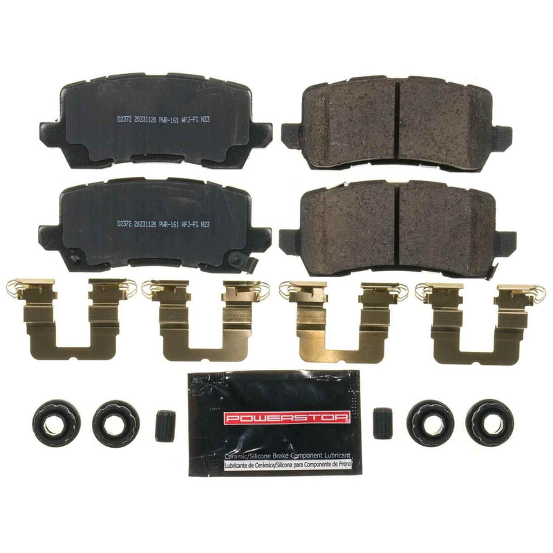 Power Stop Z23-2372 - Z23 Evolution Sport Carbon-Fiber Ceramic Rear Brake Pads vehicle fitment brake part